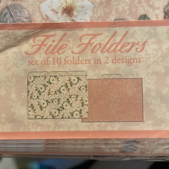 Tri-Coastal Design File Folders-Set of 10 Folders in 2 Designs-8.5”x 12” - Picture 3 of 3